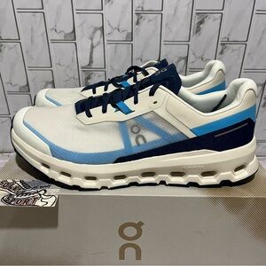 New On Cloud Cloudvista 2 Running Shoes Training Gym Sneakers Blue White Mens 13